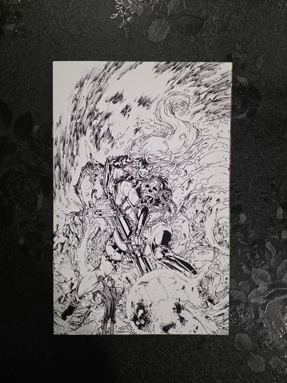 Image Comics She Spawn #1 Cover E Black & White Virgin Variant Brett Booth 2026